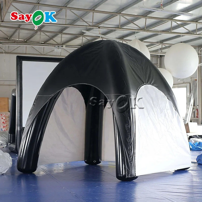 বিশাল inflatable Gazebo বিশাল স্পাইডার inflatable তাঁবু আর্ক প্রচার পাইকারি জন্য inflatable স্পাইডার তাঁবু