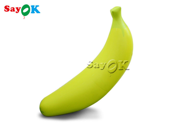 ইভেন্ট সজ্জা জন্য 1.5mH ঝুলন্ত পিভিসি কলা Inflatable বেলুন