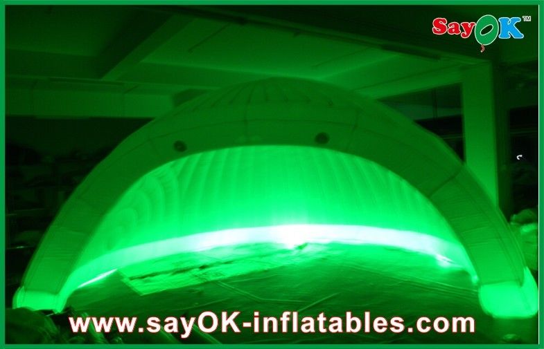 পার্টি / প্রদর্শনী হেলমেট নাইটক্লাব পার্টি inflatable তাঁবু জন্য কাস্টম inflatable তাঁবু LED
