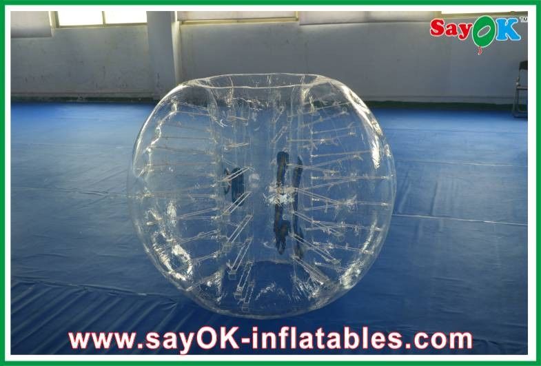 ক্রীড়া গেম জন্য স্বচ্ছ টেকসই Inflatable বাম্পার বল ব্যাস 2M