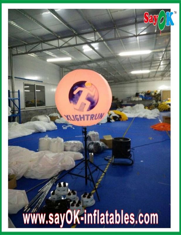 আরজিবি লাইট Inflatable আলোর অলংকরণ 190T নাইলন কাপড় SGS ROHS স্ট্যান্ড সঙ্গে