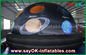 210 D Oxford Cloth And Projection Inflatable Planetarium Dome Black Color