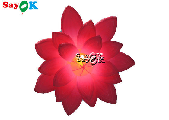 1.5 মি ইনফ্ল্যাটেবল লাইটিং ডেকোরেশন বিবাহের ঝুলন্ত ফুল