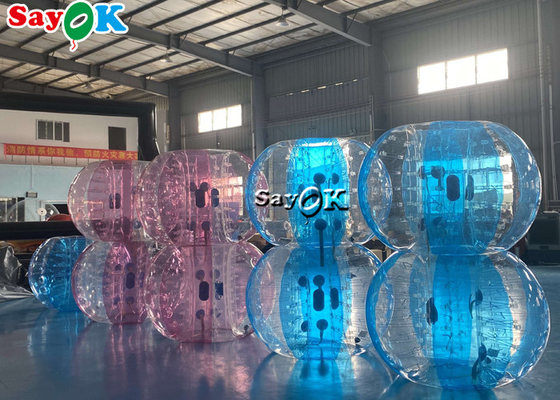বিনোদন পার্ক 1.0mm TPU ইনফ্ল্যাটেবল স্পোর্টস গেম বাবল সকার বল