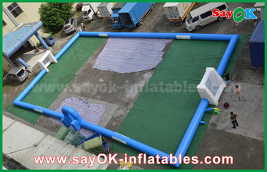 প্রাপ্তবয়স্ক পিভিসি তপপলন কিডস Inflatable সকার / বাইরে জন্য ফুটবল ক্ষেত্র আদালত