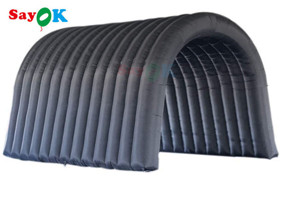 ক্রিয়াকলাপ প্রদর্শনী জন্য মাল্টি ফাংশন inflatable ঘাস কালো inflatable টানেল তাঁবু