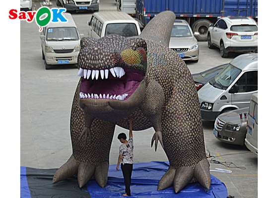 দৈত্য inflatable ডাইনোসর inflatable Tyrannosaurus Rex ক্রিয়াকলাপ সজ্জা মডেল ব্লো আপ কার্টুন অক্ষর
