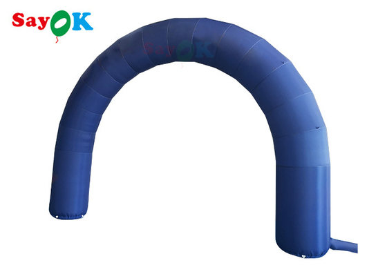 নীল Inflatable খিলান প্রতিকূল ঘটনা গ্র্যান্ড খোলার জন্য জলরোধী