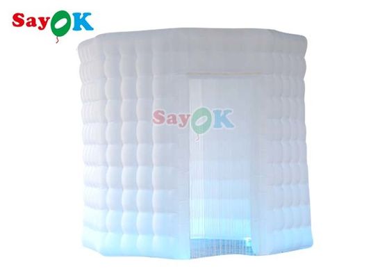 জলরোধী ইনফ্ল্যাটেবল ফটো বুথ 2.5x2.5mH ​​ডিজিটাল প্রিন্টিং