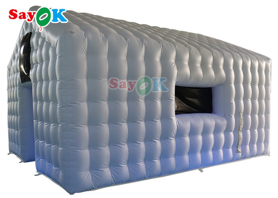 বাণিজ্যিক পিভিসি উপাদান Inflatable বাউন্স হাউস সাদা রঙ
