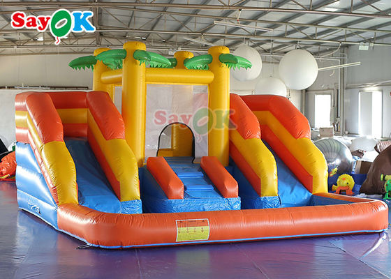 শিশুদের জন্য বিনোদন পার্ক পিভিসি inflatable স্লাইড