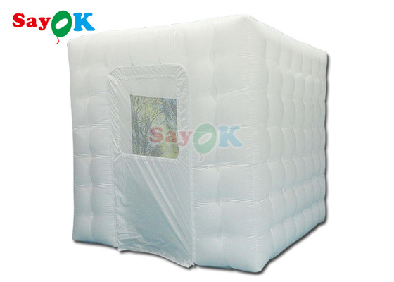 নেতৃত্বাধীন হালকা inflatable Marquee তাঁবু শিশু inflatable ঘনক্ষেত্র পার্টি নাইটক্লাব তাঁবু ছোট তাঁবু