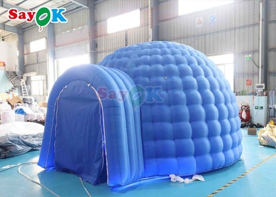 বিজ্ঞাপন কাঠামো inflatable বায়ু তাঁবু LED আলো বহিরঙ্গন ক্যাম্পিং গম্বুজ তাঁবু