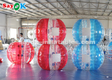 Inflatable Outdoor Games 1.5m TPU Inflatable Sports Games বাবল সকার বল বাচ্চাদের/বয়স্কদের জন্য