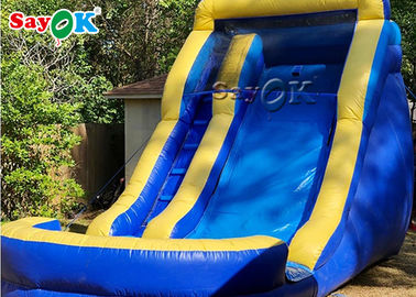 ছোট inflatable স্লাইড উচ্চ স্থায়িত্ব পিভিসি টারপোলিন inflatable bouncer স্লাইড / inflatable স্লাইড বাচ্চাদের জন্য