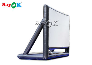ইনফ্ল্যাটেবল থিয়েটার স্ক্রীন 7x5mH হাই ক্লিয়ার এয়ারটাইট ইনফ্ল্যাটেবল মুভি স্ক্রীন