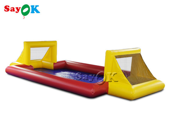 ইনফ্ল্যাটেবল সকার বল গেম ইন্টারেক্টিভ ইনফ্ল্যাটেবল স্পোর্টস গেম এয়ারটাইট পিভিসি সকার ফিল্ড