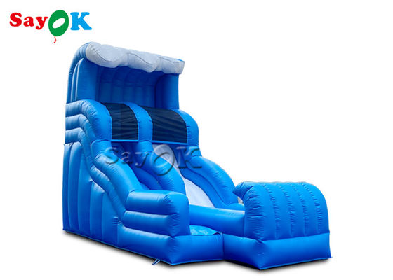 বাথরুম স্লাইড বহিরঙ্গন পিভিসি টারপোলিন inflatable inflatable জল স্লাইড শিশুদের জন্য