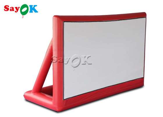 ইনফ্ল্যাটেবল থিয়েটার স্ক্রিন কাস্টমাইজড 7.25 মি 24 ফুট পিভিসি ইনফ্ল্যাটেবল মুভি স্ক্রিন সিনেমা আউটডোর কার পার্কিং লট