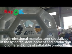inflatable পরিষ্কার বুদ্বুদ তাঁবু