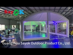 ইনফ্ল্যাটেবল পুল ছায়া বুদ্বুদ গম্বুজ বিল্ডিং আবৃত বায়ু কভার জল তাঁবু