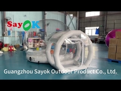 বাণিজ্যিক গ্রেড পিভিসি বাবল হাউস বাচ্চাদের পার্টি ক্লিয়ার ডোম বেলুন বাগান তাঁবু
