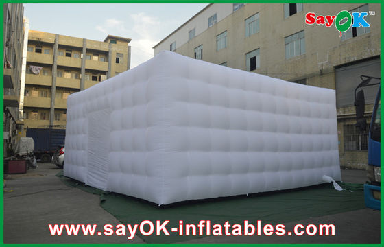 আউটওয়েল এয়ার টেন্ট বড় inflatable টেন্ট বহনযোগ্য বিশাল সাদা নাইলন কাপড় inflatable এয়ার টেন্ট, 3m চ্যানেল