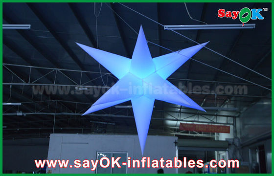 অক্সফোর্ড কাপড় Inflatable আলোর অলংকরণ ইন্ডোর / বহিরঙ্গন Inflatable সজ্জা