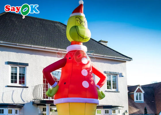 Inflatable Character Balloons বিজ্ঞাপন Inflatable Grinch 9m 30ft বড় সান্তা ক্রিসমাস সজ্জা কার্টুন