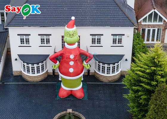 Inflatable Character Balloons বিজ্ঞাপন Inflatable Grinch 9m 30ft বড় সান্তা ক্রিসমাস সজ্জা কার্টুন
