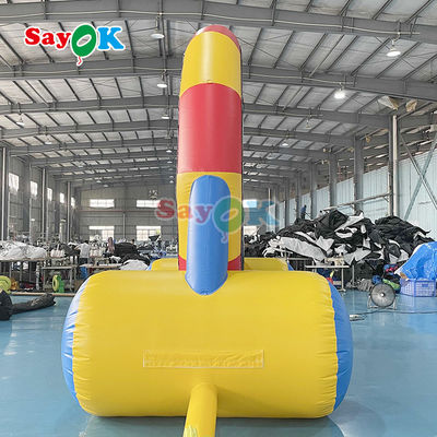 ডাবল-সাইডেড গেম 13 ফুট ইনফ্ল্যাটেবল ফুটবল ডার্ট বোর্ড ইনফ্ল্যাটেবল ফুটবল ডার্টস আউটডোর স্পোর্টস গেমের জন্য কিক গোল গেম