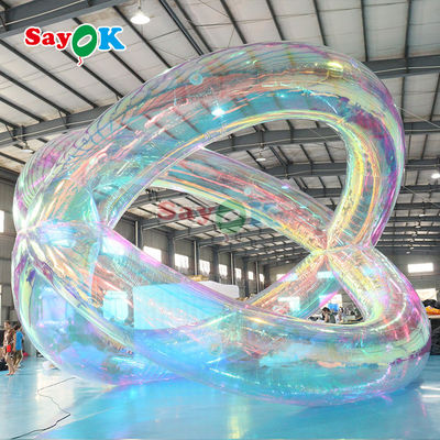 রঙিন পিভিসি ইনফ্ল্যাটেবল এক্স বল ইনফ্ল্যাটেবল বেলুন বিজ্ঞাপন