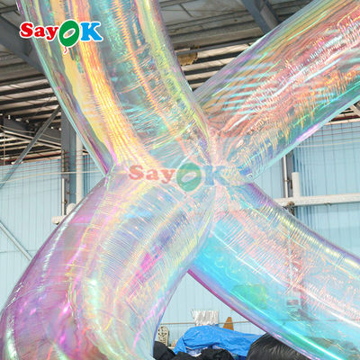 রঙিন পিভিসি ইনফ্ল্যাটেবল এক্স বল ইনফ্ল্যাটেবল বেলুন বিজ্ঞাপন
