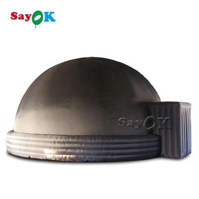 স্কুল জ্যোতির্বিজ্ঞানের জন্য 7 মিটার ইনফ্ল্যাটেবল এয়ার প্ল্যানেটারিয়াম গম্বুজ ইনফ্ল্যাটেবল প্রজেকশন গম্বুজ তাঁবু