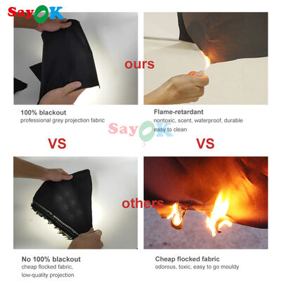 সায়োক স্কুল অ্যাস্ট্রোনমি ইনflatable প্রজেকশন গম্বুজ তাঁবু ইনflatable প্রজেকশন প্ল্যানেটোরিয়াম তাঁবু প্ল্যানেটোরিয়াম গম্বুজ