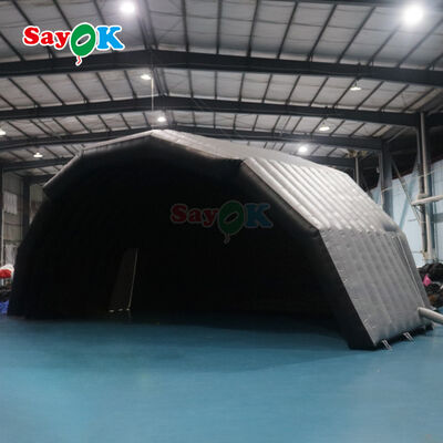 আউটডোর পারফরম্যান্স ইভেন্ট কনসার্টের জন্য কাস্টম পিভিসি ইনফ্ল্যাটেবল স্টেজ আশ্রয় তাঁবু