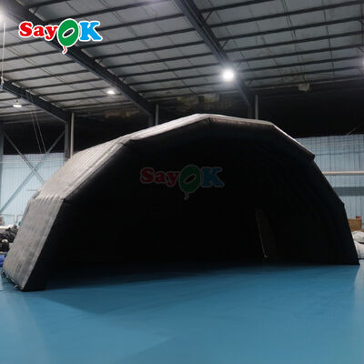 আউটডোর পারফরম্যান্স ইভেন্ট কনসার্টের জন্য কাস্টম পিভিসি ইনফ্ল্যাটেবল স্টেজ আশ্রয় তাঁবু