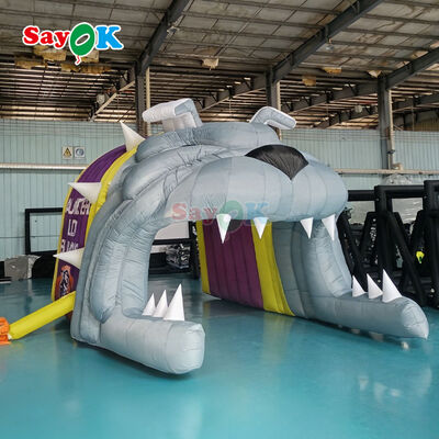 Custom Inflatable Tunnel Tent with Durable 210D Oxford Cloth for Portable and Easy Setup Football Sports