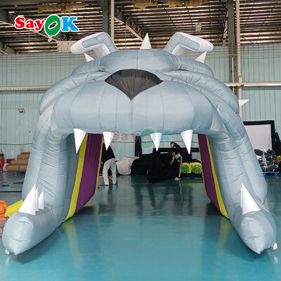Custom Inflatable Tunnel Tent with Durable 210D Oxford Cloth for Portable and Easy Setup Football Sports