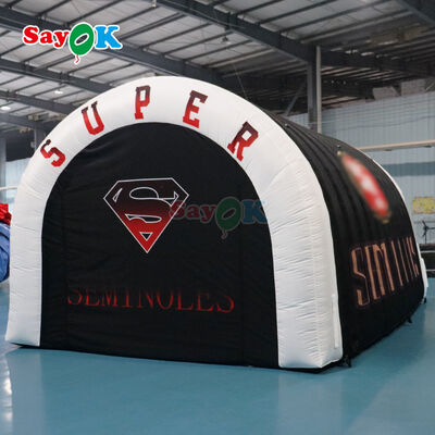 Portable Inflatable Event Tunnel with Custom Logo Printed and Durable 210D Oxford Cloth for Outdoor Sports