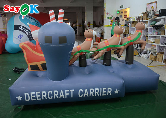 তিনটি হরিণ আকৃতির ক্রিসমাস সজ্জা