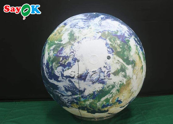 60'' ইনফ্ল্যাটেবল লাইটিং ডেকোরেশন হ্যাঙ্গিং ব্লো আপ প্ল্যানেট সিস্টেম