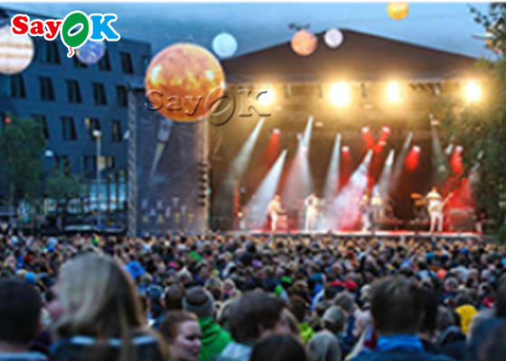 3m 10ft সৌরজগৎ ইনফ্ল্যাটেবল সূর্য LED আলো সহ