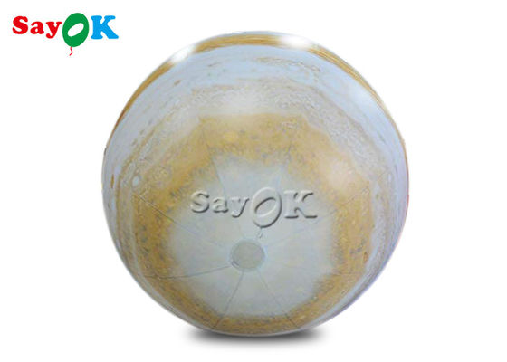 শিক্ষা প্রতিষ্ঠানের জন্য 0.25 মিমি পিভিসি 60 ইঞ্চি ইনফ্ল্যাটেবল শনি গ্রহ বেলুন