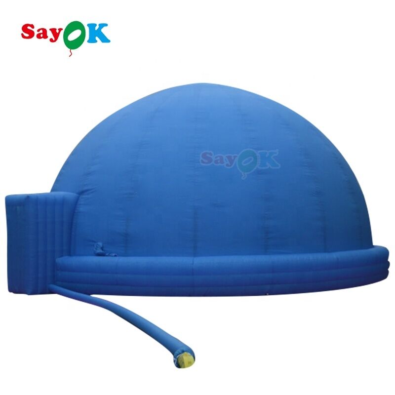 OEM জ্যোতির্বিজ্ঞান গম্বুজ তাঁবু 3 ডি গম্বুজ প্ল্যানেটারোম মোবাইল ডিজিটাল সিনেমা স্টার প্রজেক্টর কভার সহ ইনফ্ল্যাটেবল প্ল্যানেটারিয়াম গম্বুজ তাঁবু